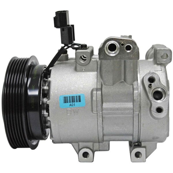 Compressor air conditioning V-ribbed belt pulley 130mm MAHLE for i20 I