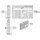 Air conditioning evaporator with expansion valve MAHLE for MERCEDES G-CLASS (W463)
