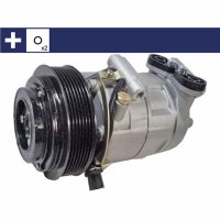 Compressor air conditioning V-ribbed belt pulley 128mm...