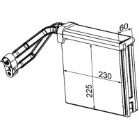 Verdampfer Klimaanlage MAHLE für VOLVO V50 (545)