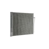 Air conditioning condenser with dryer pipes parallel...