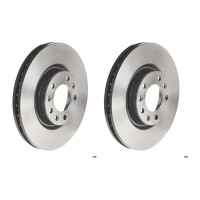 2 Bremsscheiben innenbelüftet Ø 283 mm 26 mm...