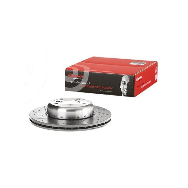 Front brake disc 338mm BREMBO for BMW 1