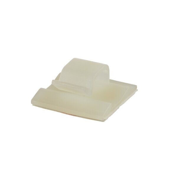 100 Clips standard adhesive natural 26 mm HELLA suitable for e.g. CASE IH