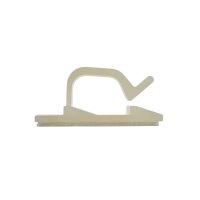 100 Clips standard adhesive natural 26 mm HELLA suitable for e.g. CASE IH