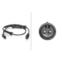 Wheel Speed Sensor 2-pin 550 mm cable HELLA for e.g. RENAULT LAGUNA