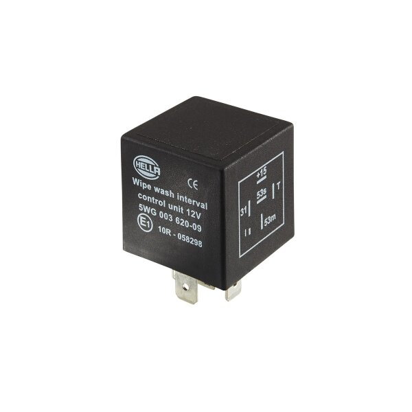 Relais Wisch-Wasch-Intervall 12 V 6-polig HELLA für u.a. CITROËN BX