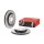 Bremsscheibe hinten 365mm BREMBO für LAND ROVER DISCOVERY V
