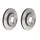2 brake discs ventilated Ø 294 mm 22 mm BREMBO for MINI MINI and others