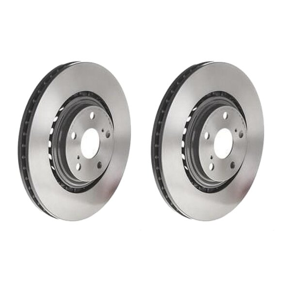 2 brake discs ventilated Ø 328 mm 28 mm BREMBO for TOYOTA RAV and others