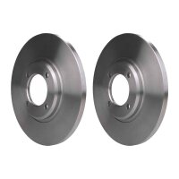 2 Brake Discs full Ø 68.6 mm 12.6 mm HELLA...