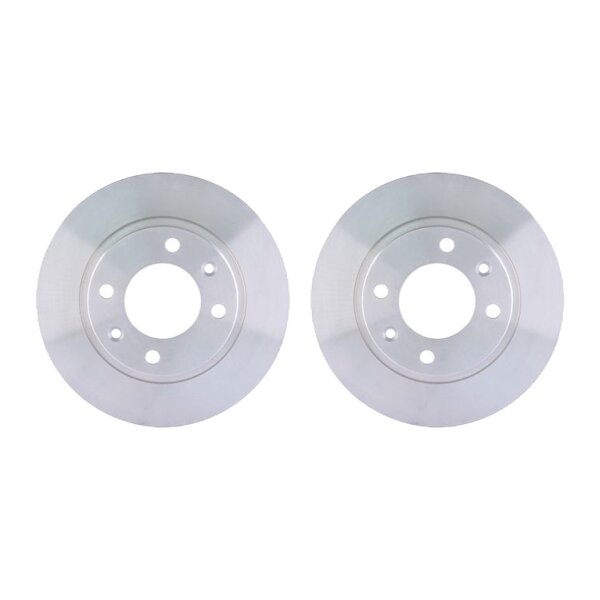 2 Bremsscheiben voll Ø 71,1 mm 10 mm HELLA passend für u.a. PEUGEOT 405