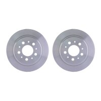 2 Bremsscheiben voll Ø 68 mm 10 mm HELLA passend...