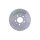 2 Brake Discs full Ø 68 mm 10 mm HELLA suitable for e.g. VOLVO 740
