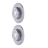 2 Bremsscheiben voll Ø 67 mm 12 mm HELLA passend...