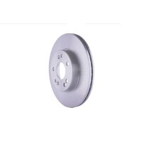 2 Brake Discs internally ventilated Ø 67 mm 22 mm HELLA suitable for e.g. MB 124