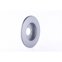 2 Brake Discs full Ø 66 mm 10.5 mm HELLA suitable for e.g. RENAULT LAGUNA