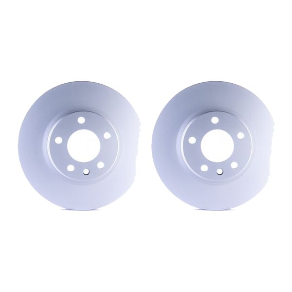 2 Brake Discs internally ventilated Ø 70 mm 24 mm HELLA for e.g. OPEL OMEGA