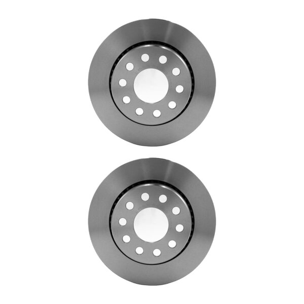 2 Brake Discs externally ventilated Ø 68 mm 20 mm HELLA for e.g. AUDI A6
