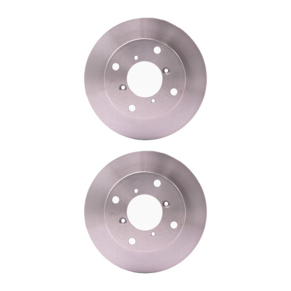 2 Brake Discs internally ventilated Ø 64 mm 17 mm HELLA for SUZUKI SWIFT