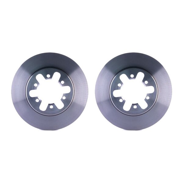 2 Brake Discs internally ventilated Ø 81 mm 26 mm HELLA for NISSAN URVAN