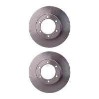 2 Brake Discs internally ventilated Ø 100 mm 20 mm...