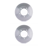2 Brake Discs internally ventilated Ø 107 mm 17 mm...