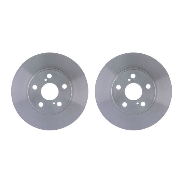 2 Brake Discs internally ventilated Ø 55 mm 25 mm HELLA for e.g. TOYOTA CARINA