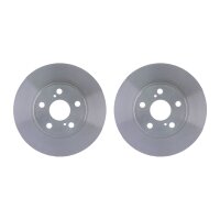 2 Brake Discs internally ventilated Ø 55 mm 25 mm...
