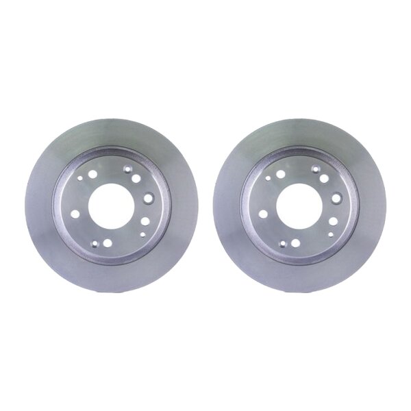 2 Brake Discs full Ø 70.3 mm 9 mm HELLA suitable for e.g. HONDA LEGEND