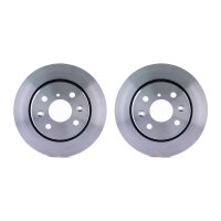 2 Brake Discs externally ventilated Ø 57 mm 20 mm...