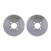 2 Brake Discs full Ø 68.1 mm 9 mm HELLA suitable...