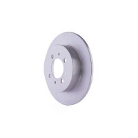 2 Brake Discs full Ø 68.1 mm 9 mm HELLA suitable for e.g. NISSAN ALMERA