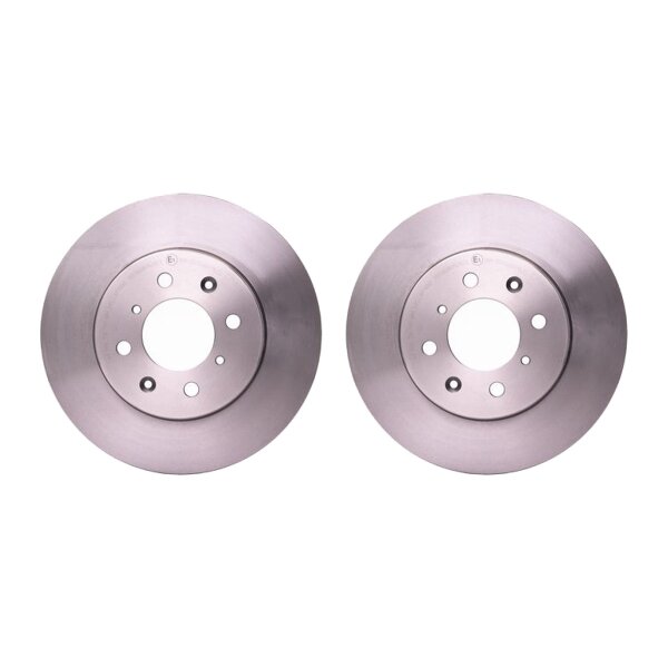 2 Brake Discs full Ø 64.2 mm 13 mm HELLA suitable for e.g. ROVER 25