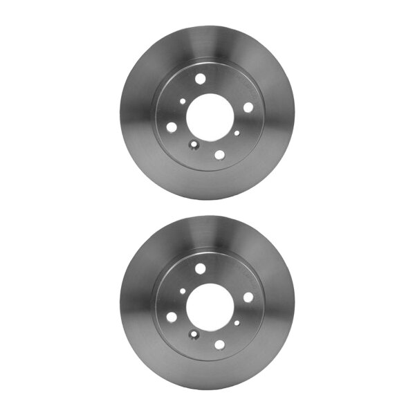 2 Brake Discs internally ventilated Ø 60 mm 20 mm HELLA for SUZUKI BALENO