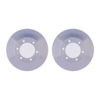 2 Brake Discs internally ventilated Ø 108 mm 22 mm...