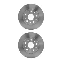 2 Bremsscheiben voll Ø 59 mm 10 mm HELLA passend...