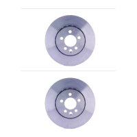 2 Brake Discs externally ventilated Ø 64.2 mm 22...