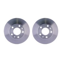 2 Brake Discs full Ø 73 mm 16 mm HELLA suitable...