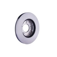 2 Brake Discs internally ventilated Ø 64.2 mm 25 mm HELLA for HONDA ACCORD