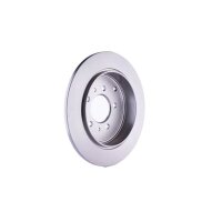 2 Brake Discs full Ø 71 mm 10 mm HELLA suitable for PEUGEOT 607