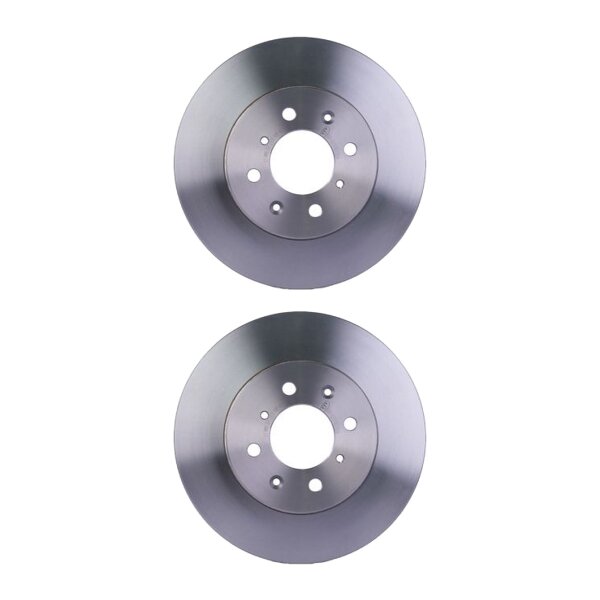 2 Brake Discs internally ventilated Ø 64.1 mm 23 mm HELLA for HONDA CIVIC