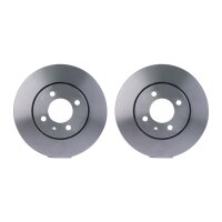 2 Brake Discs externally ventilated Ø 65 mm 25 mm...