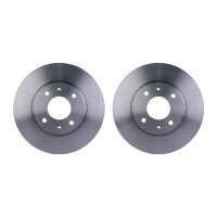 2 Brake Discs internally ventilated Ø 69 mm 26 mm...