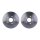 2 Brake Discs full Ø 66.5 mm 16 mm HELLA for DAIHATSU TERIOS