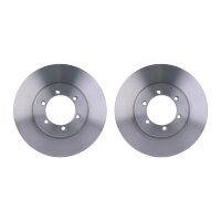 2 Brake Discs internally ventilated Ø 88 mm 24 mm...