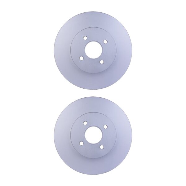 2 Brake Discs internally ventilated Ø 63.6 mm 24 mm HELLA for FORD FOCUS