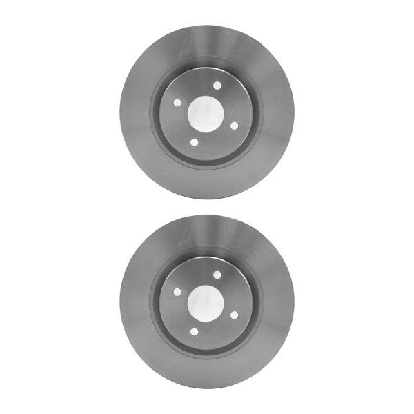 2 Brake Discs internally ventilated Ø 63.6 mm 28 mm HELLA for FORD FOCUS