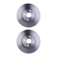 2 Brake Discs internally ventilated Ø 55 mm 22 mm...