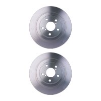 2 Brake Discs full Ø 58 mm 10 mm HELLA suitable...